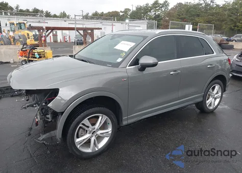 2020 Audi Q3 Premium Plus 45 Tfsi S Line Quattro Tiptronic from USA, damaged, VIN WA1EECF31L1114611